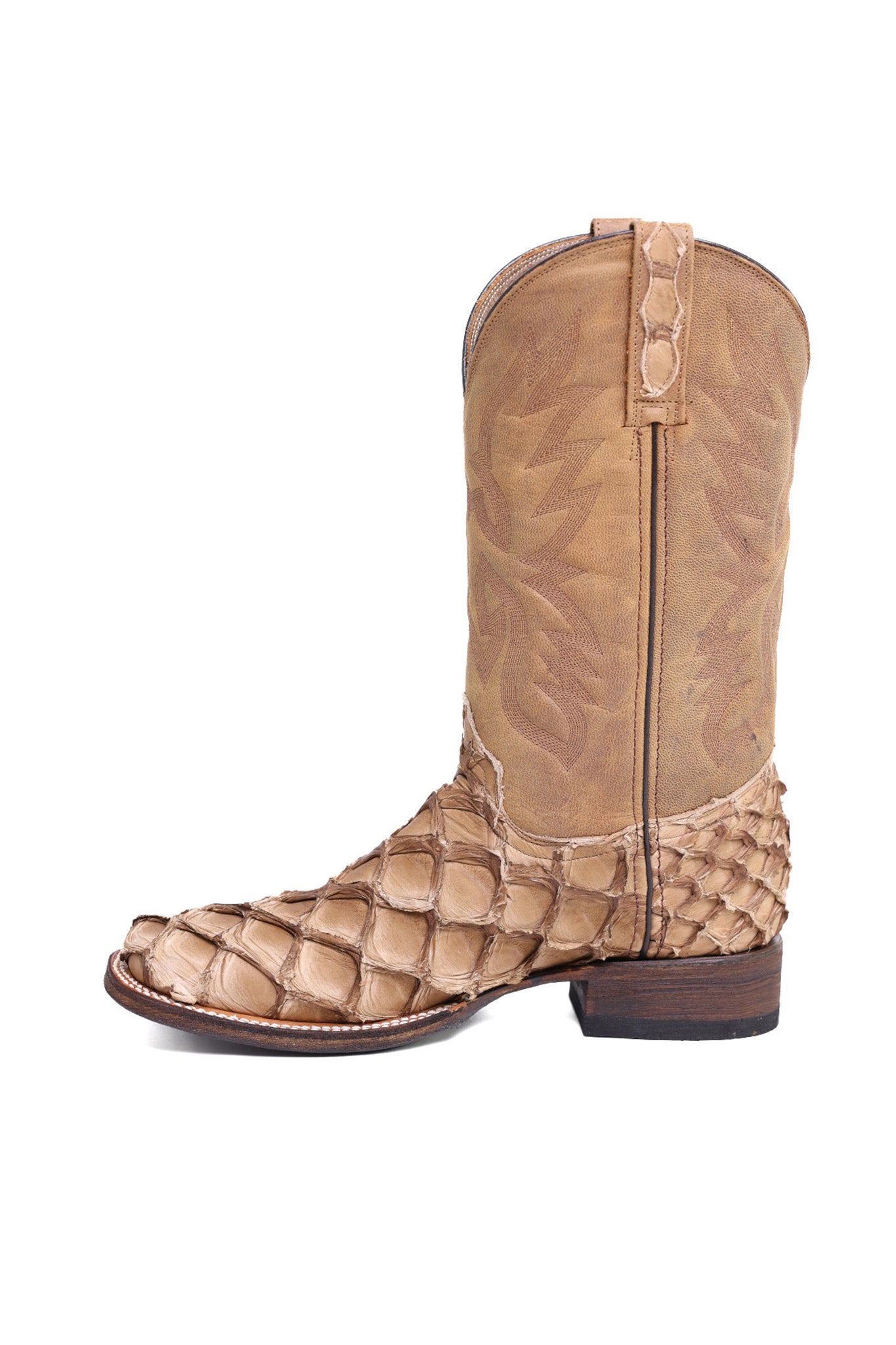 Caramel Pirarucu Fish Boots