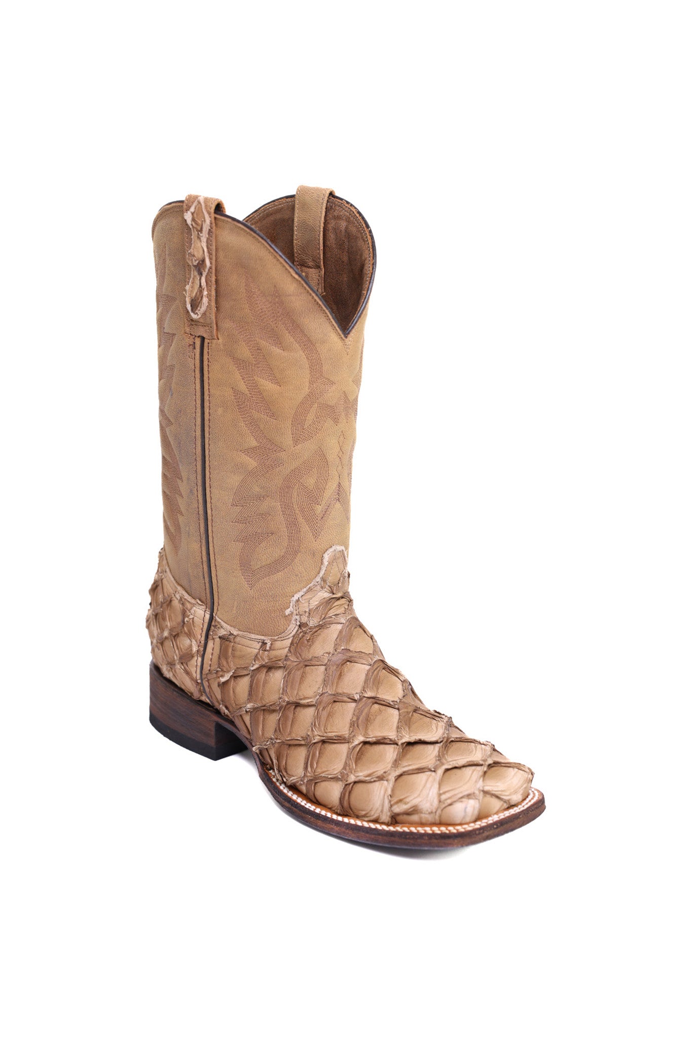 Caramel Pirarucu Fish Boots