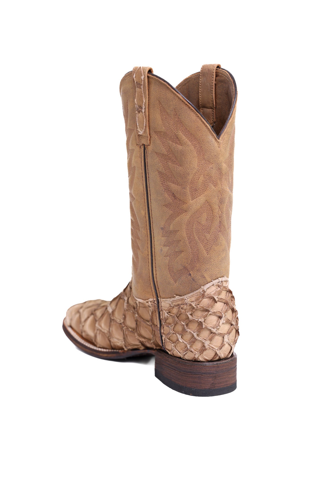 Caramel Pirarucu Fish Boots